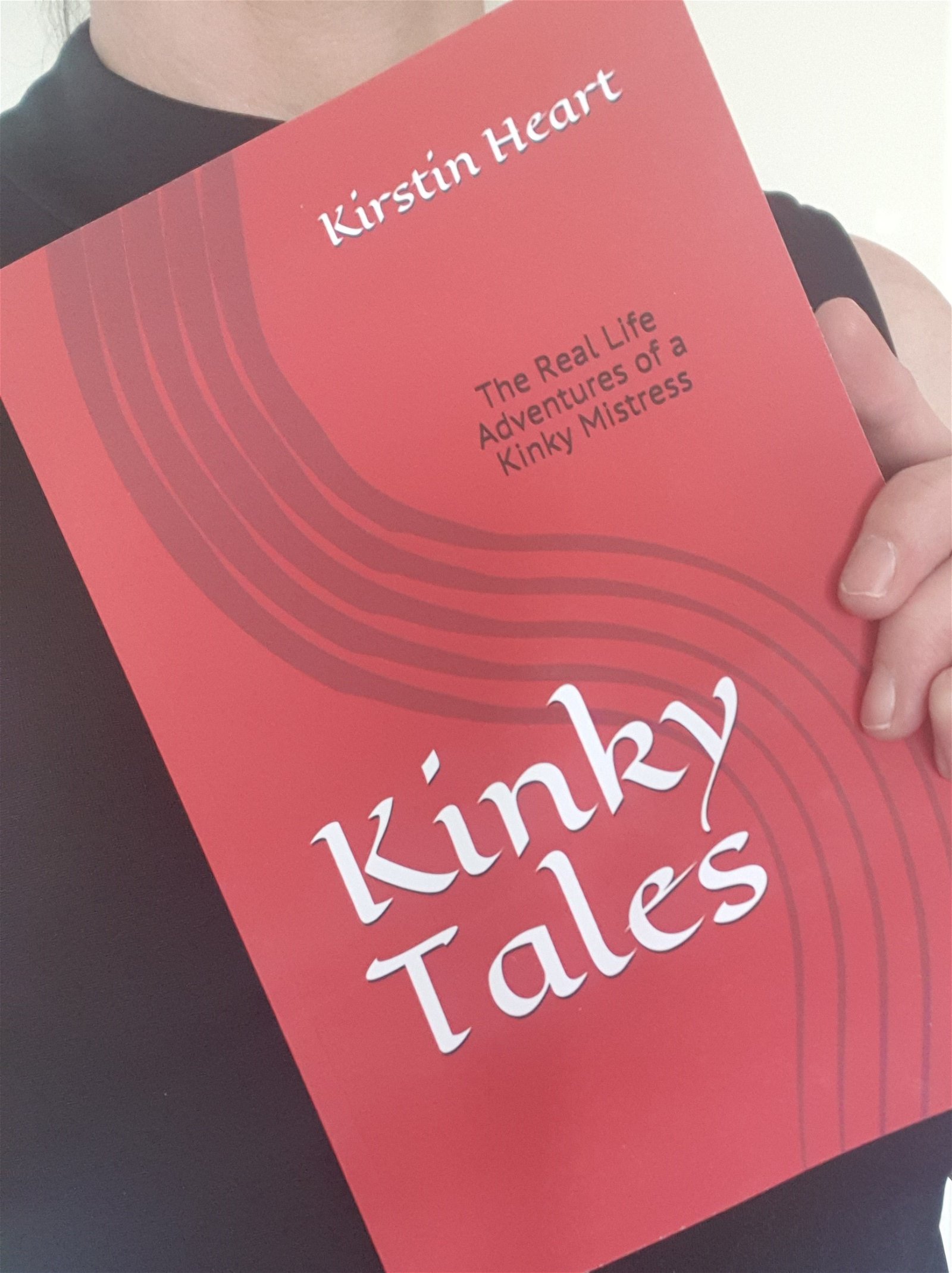 Photo by xmystiquex1 with the username @xmystiquex1, who is a star user,  January 17, 2020 at 9:28 PM and the text says 'Have you got your copy of my #KinkyTales yet? Paperback or Kindle Edition on Amazon now! https://amzn.to/3anFjY4'