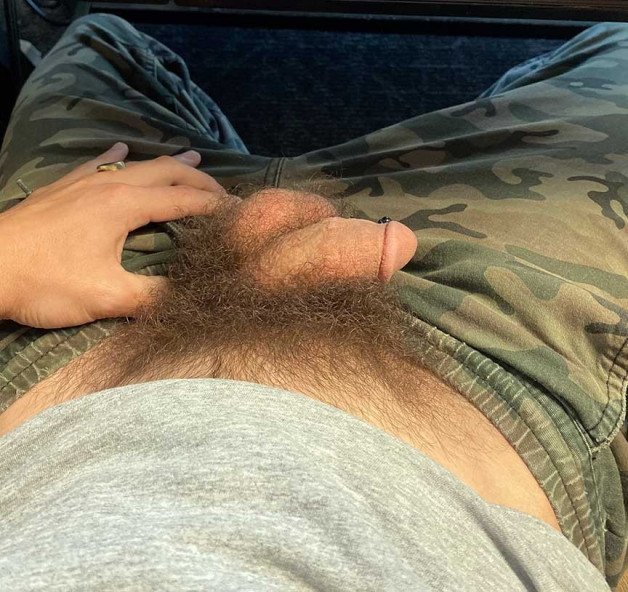 Photo by Dickpower with the username @Dickpower,  March 1, 2024 at 4:46 PM. The post is about the topic Gay hairy cocks and the text says 'Camo'