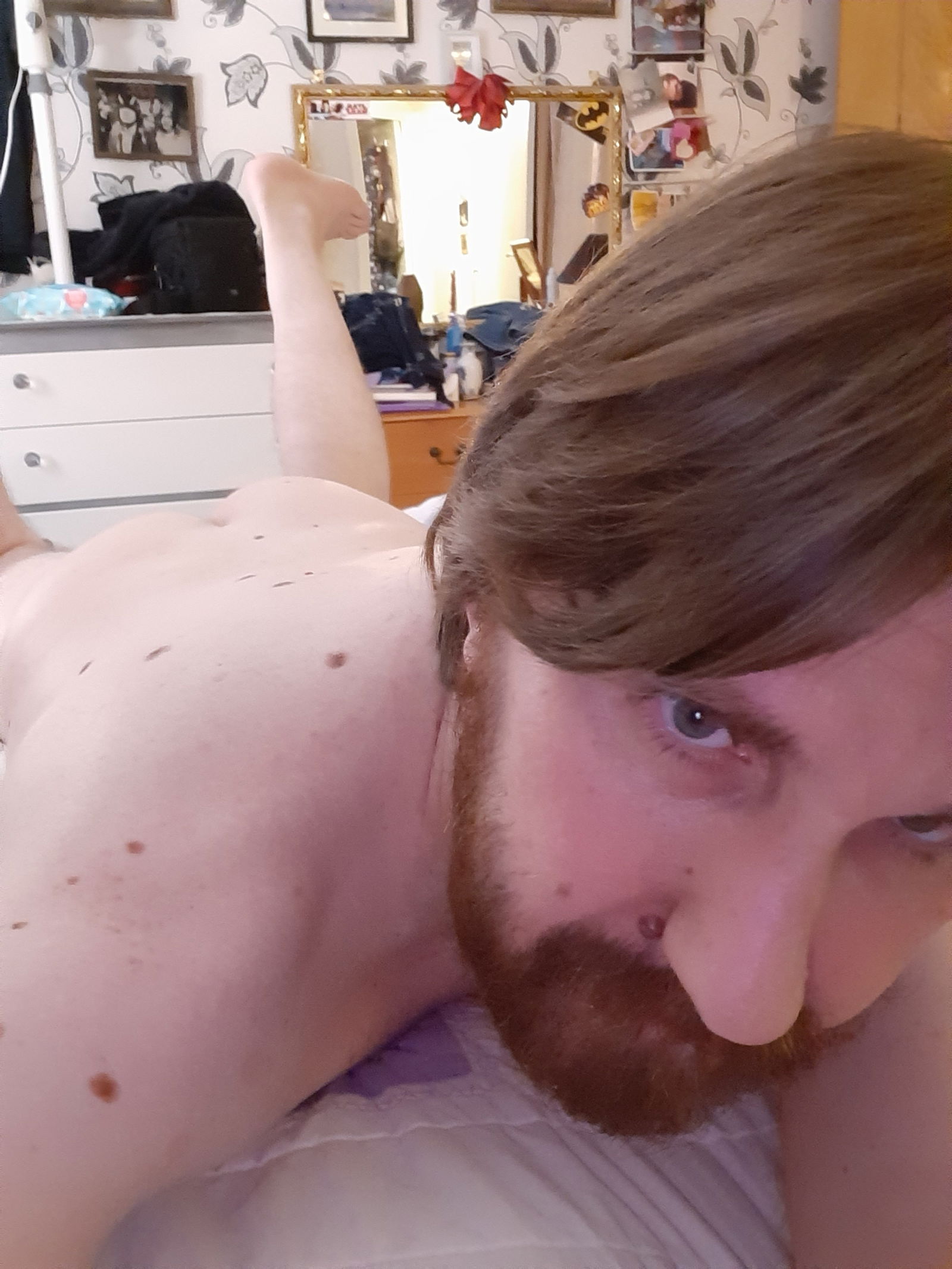 Album by KnitWit with the username @knitwit00700826, who is a verified user,  October 18, 2019 at 2:00 AM. The post is about the topic Amateurs and the text says 'Nude pics of me, starting off with (hopefully) cute poses'