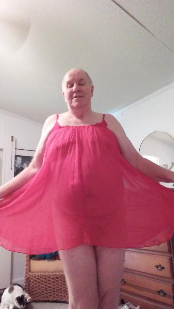 Photo by Sissy Willy with the username @LittleWilly, who is a verified user,  January 12, 2019 at 5:41 PM. The post is about the topic Sissy and the text says 'sissy  feels  so  girly  when  it's  told to dance and  prance  around  in pretty  little  nightie  before  bedtime'