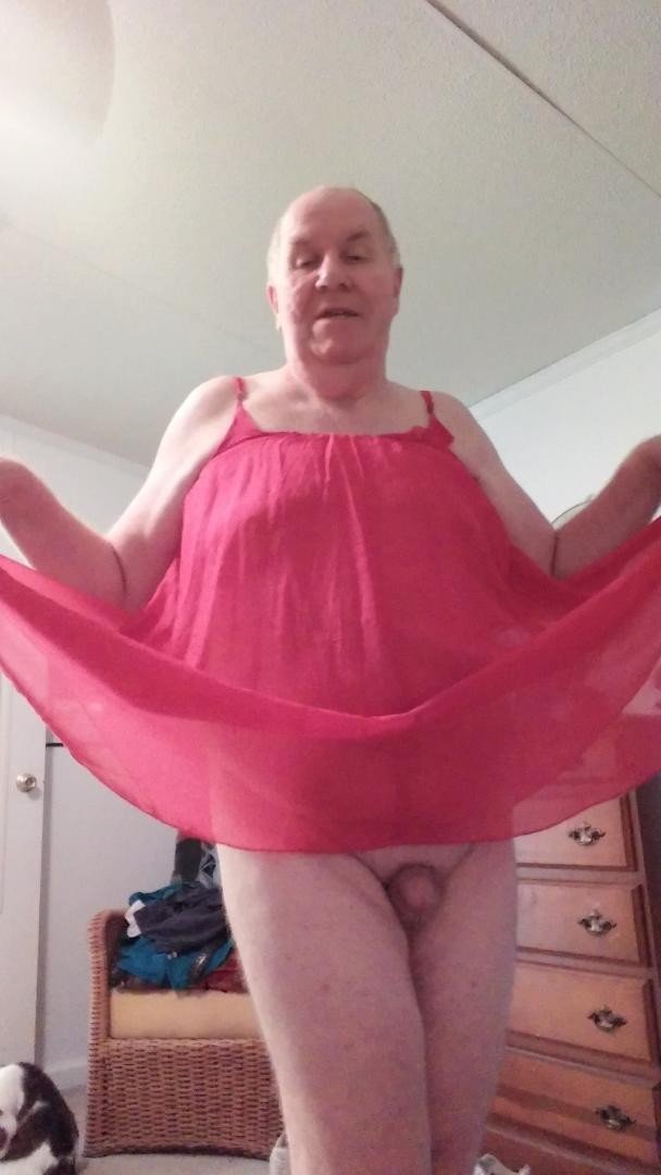 Photo by Sissy Willy with the username @LittleWilly, who is a verified user,  January 12, 2019 at 5:41 PM. The post is about the topic Sissy and the text says 'sissy  feels  so  girly  when  it's  told to dance and  prance  around  in pretty  little  nightie  before  bedtime'