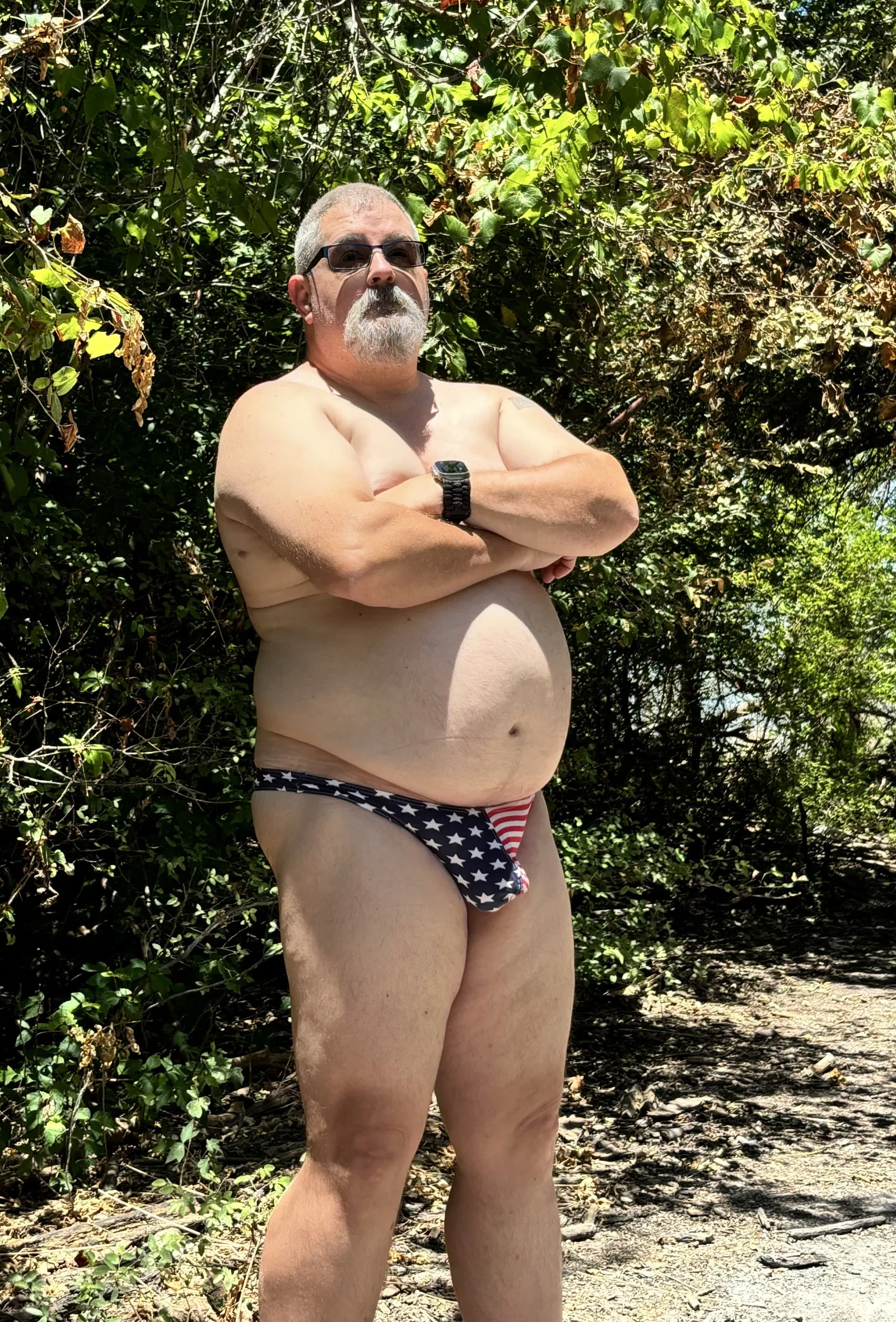 Album by Sirwyatt72 with the username @Sirwyatt72, who is a star user,  July 5, 2024 at 2:42 PM. The post is about the topic Naturist & Nudist and the text says 'spent some time at the lake yesterday '