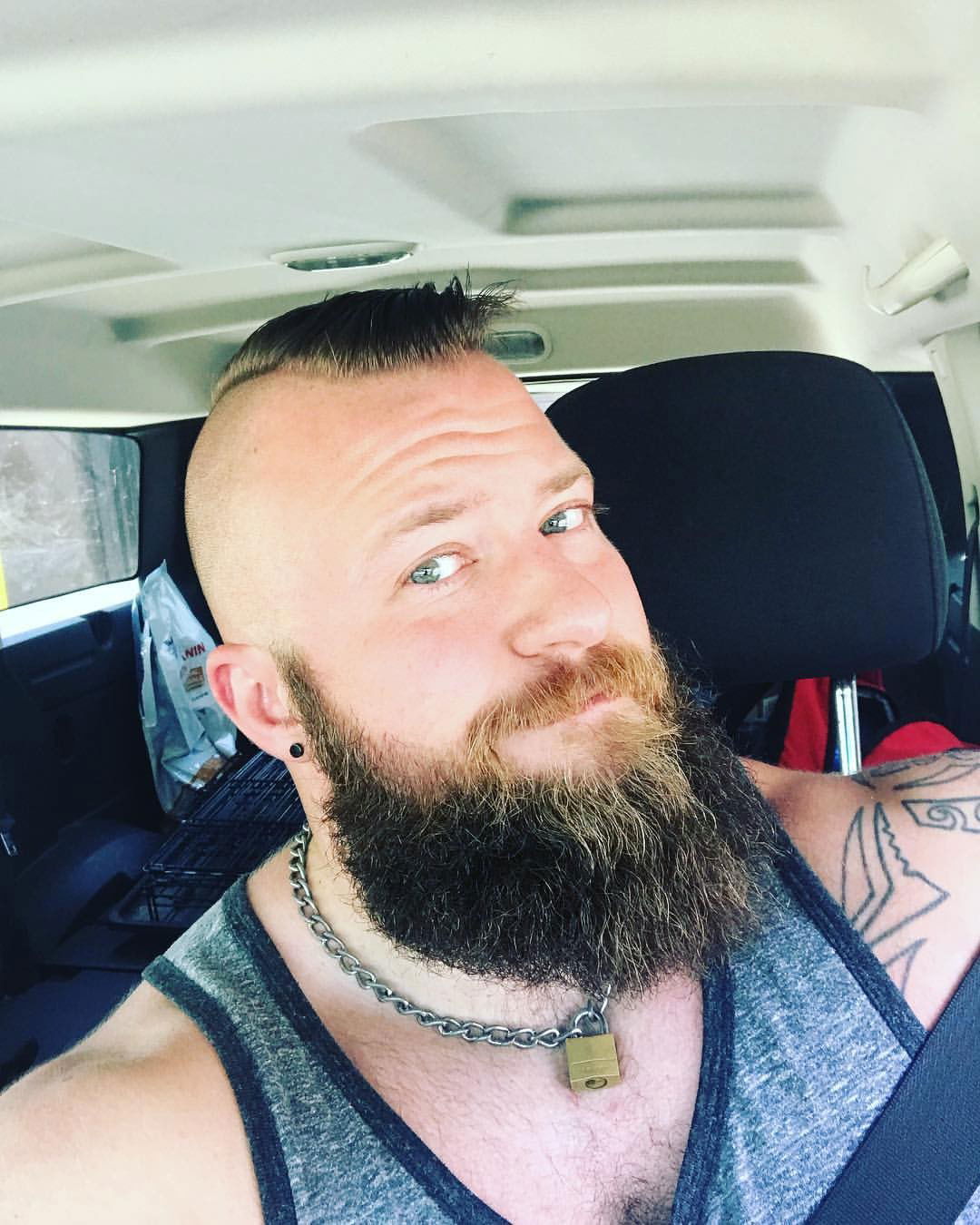 Photo by Nastyfistpig32 with the username @Nastyfistpig32,  May 25, 2018 at 11:55 PM and the text says 'jaydawgx:

dylanspeaks:

Happy Wednesday y’all. 

#gaybear #gaybear #gaypup #thebearmag #bearsofinstagram #bearweek365 #bearscubsnbeards #bearscubsandbeards #bearscubsandscruff #musclebear #musclepup #ruggerpup #ruggerbear

What a sexy pup!  And he’s a..'