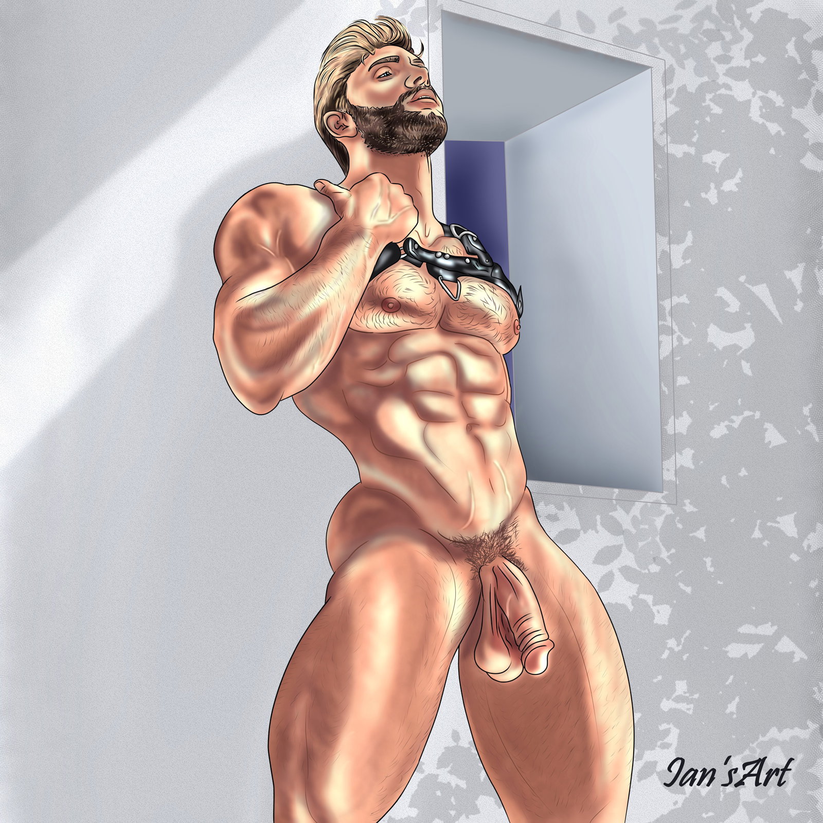 Watch the Photo by Iansmaleart with the username @iansmaleart1, posted on October 30, 2019. The post is about the topic Gay. and the text says 'Some of my drawings 😉😊'