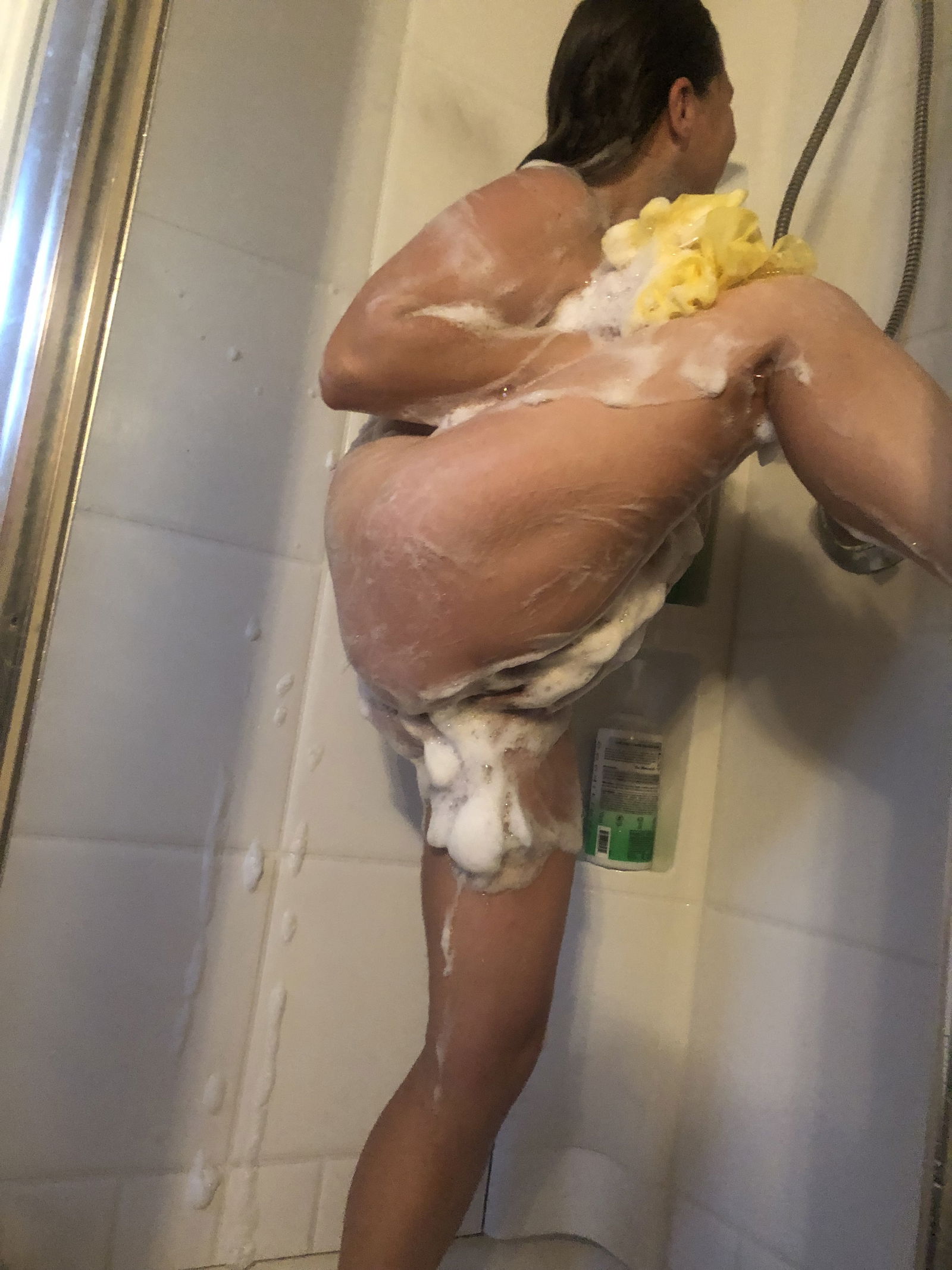 Photo by Shifty1588 with the username @Shifty1588,  September 4, 2020 at 1:27 PM. The post is about the topic WIFE and the text says 'snuck in on shower time, shes all clean who wants to cum help make her filthy again?! Let’s get her some likes shares and comments'