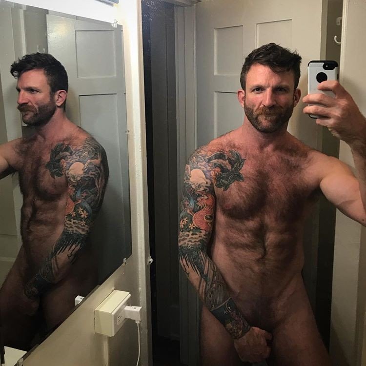 Photo by alldad. with the username @alldad, who is a verified user,  January 11, 2020 at 3:11 AM and the text says '#dad #daddy #mature #man #dilf #coach #gay #alldad #beard #mustache'