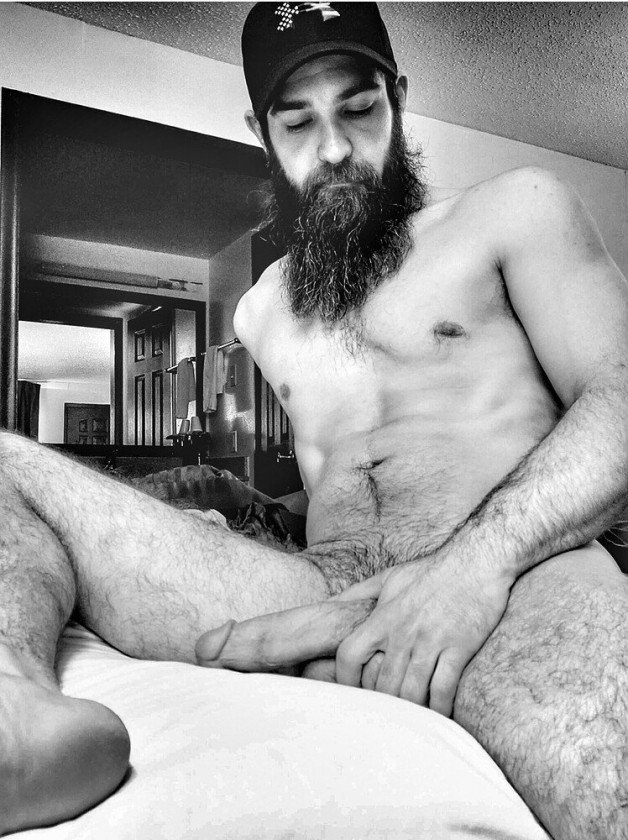 Photo by alldad. with the username @alldad, who is a verified user, posted on February 8, 2024 and the text says '#dad #daddy #mature #man #dilf #grandpa #uncle #coach #gay #alldad #beard #mustache #bareback #raw'