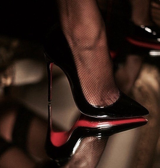Photo by MarkMess with the username @MarkMess,  May 20, 2020 at 11:27 PM. The post is about the topic Girls with High Heels and the text says '#Louboutin'
