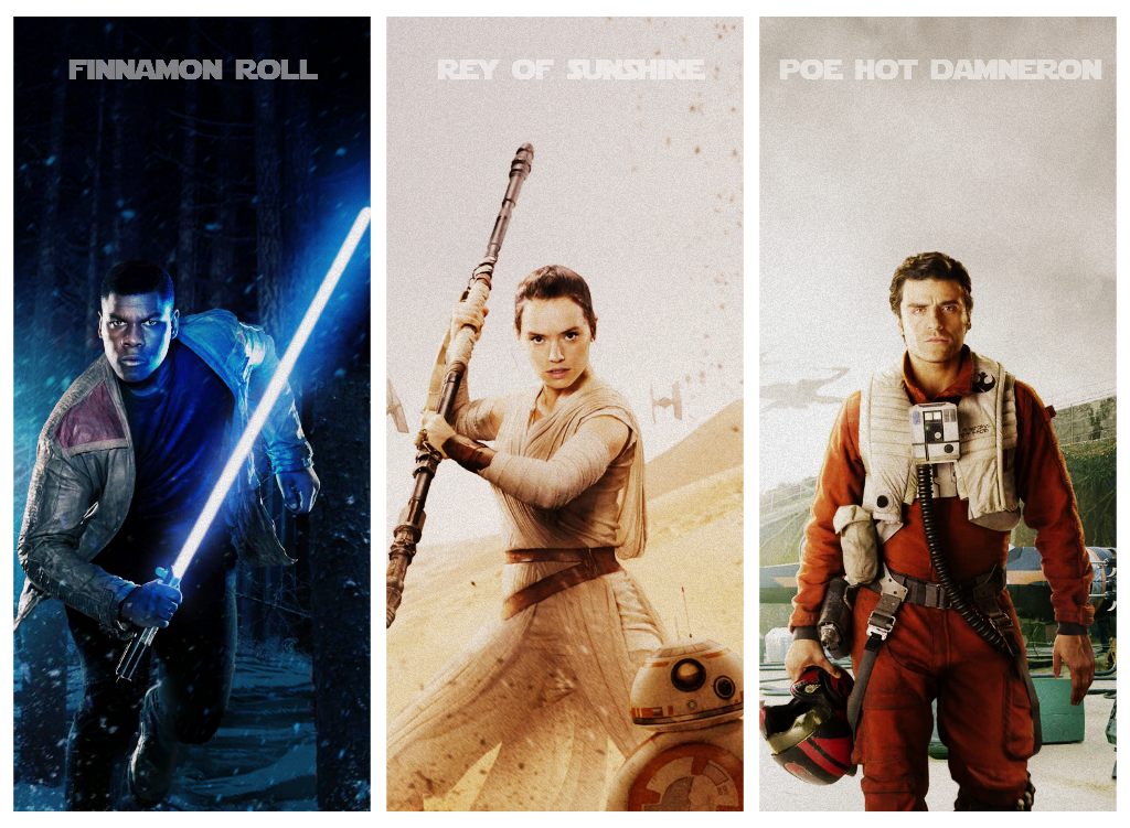 Watch the Photo by Kiri with the username @kiridenied, posted on January 2, 2016 and the text says 'nudityandnerdery:

boazpriestly:

kneel-to-maria:

holyhamills:

The New Trio according to tumblr.

OK NO THESE WILL BE MY NEW TAGS



#Finn has Poes jacket#Rey has Poes droid#excuse me



And Poe has everyone’s heart.


Is anyone else hella hardcore..'