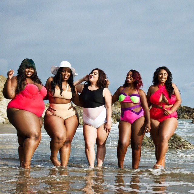 Photo by Kiri with the username @kiridenied,  March 10, 2015 at 3:07 AM and the text says 'bigbeautifulblackgirls:Loving the body diversity I’m seeing in @thedivakurvescollection  newest swim collection. 
Thoughts on this collection? 
See more at www.thedivakurvescollection.com 
Photographer : @samanthastudio 
#bbbg  #style #psblogger..'