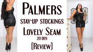 Photo by Ezada with the username @Ezada, who is a star user,  October 30, 2020 at 4:30 PM. The post is about the topic Pantyhose and the text says 'Watch My latest YouTube clip "Palmers Lovely Seam 20 den stockings [review]" https://youtu.be/_p_KtUZIoWk'