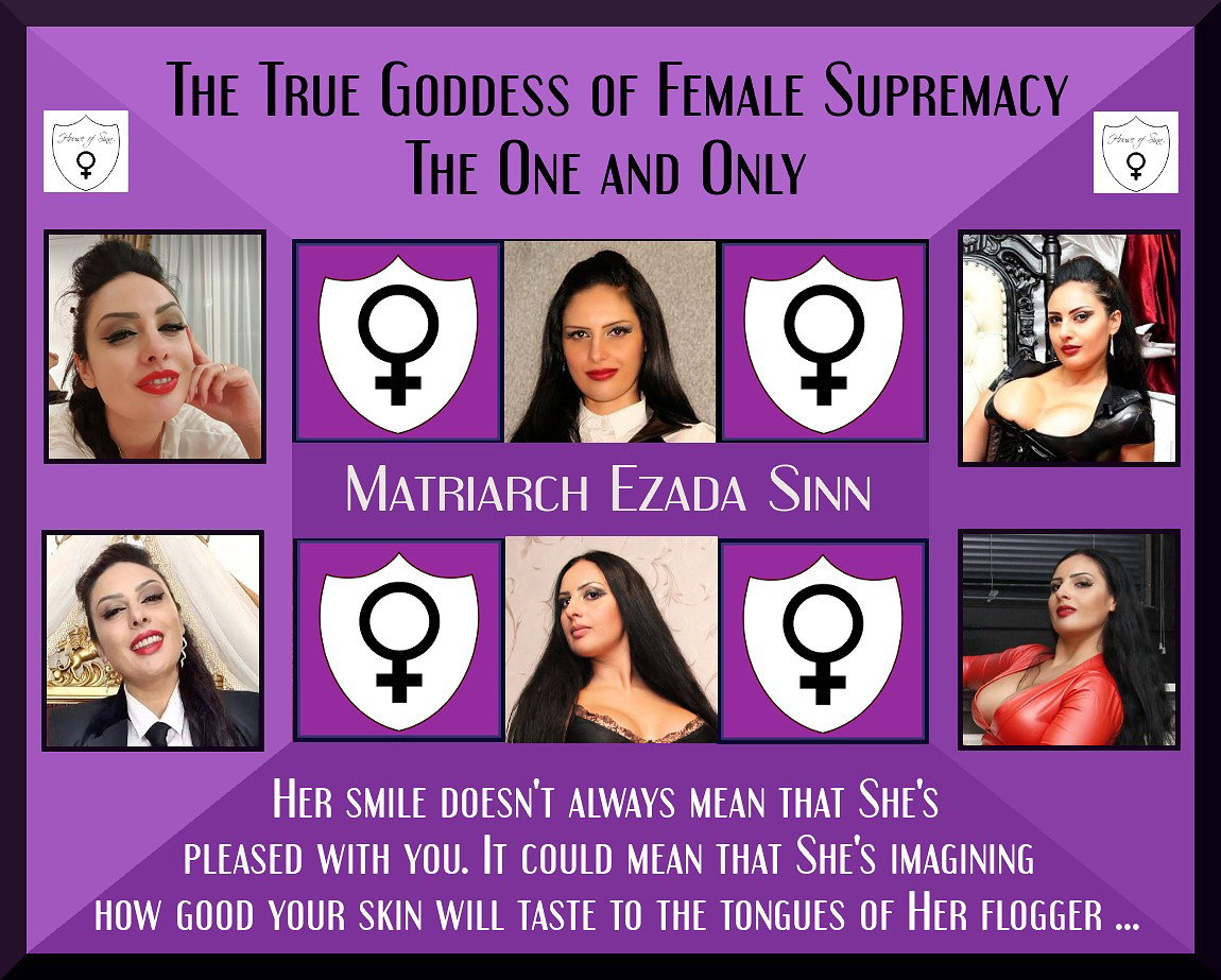 Photo by sluga0201 with the username @sluga0201,  April 20, 2020 at 11:11 PM. The post is about the topic Praising the Power of Matriarch Ezada Sinn and the text says 'When Matriarch Ezada Sinn puts on Her beautiful smile it means that you might have succeeded to please Her, one way or another...'