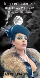 Photo by sluga0201 with the username @sluga0201, who is a verified user,  January 4, 2020 at 8:59 PM. The post is about the topic Praising the Power of Matriarch Ezada Sinn and the text says 'Matriarch Ezada Sinn is a true Goddess. She is born to rule and to be worshiped. She stands above all, the only thing that matters is Her happiness !'