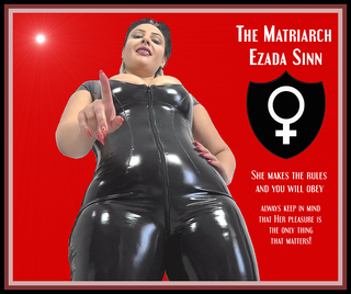 Photo by sluga0201 with the username @sluga0201, who is a verified user,  January 5, 2020 at 6:32 PM. The post is about the topic Praising the Power of Matriarch Ezada Sinn and the text says 'The Matriarch makes the rules - all we have to do is to worship Her and to obey!'