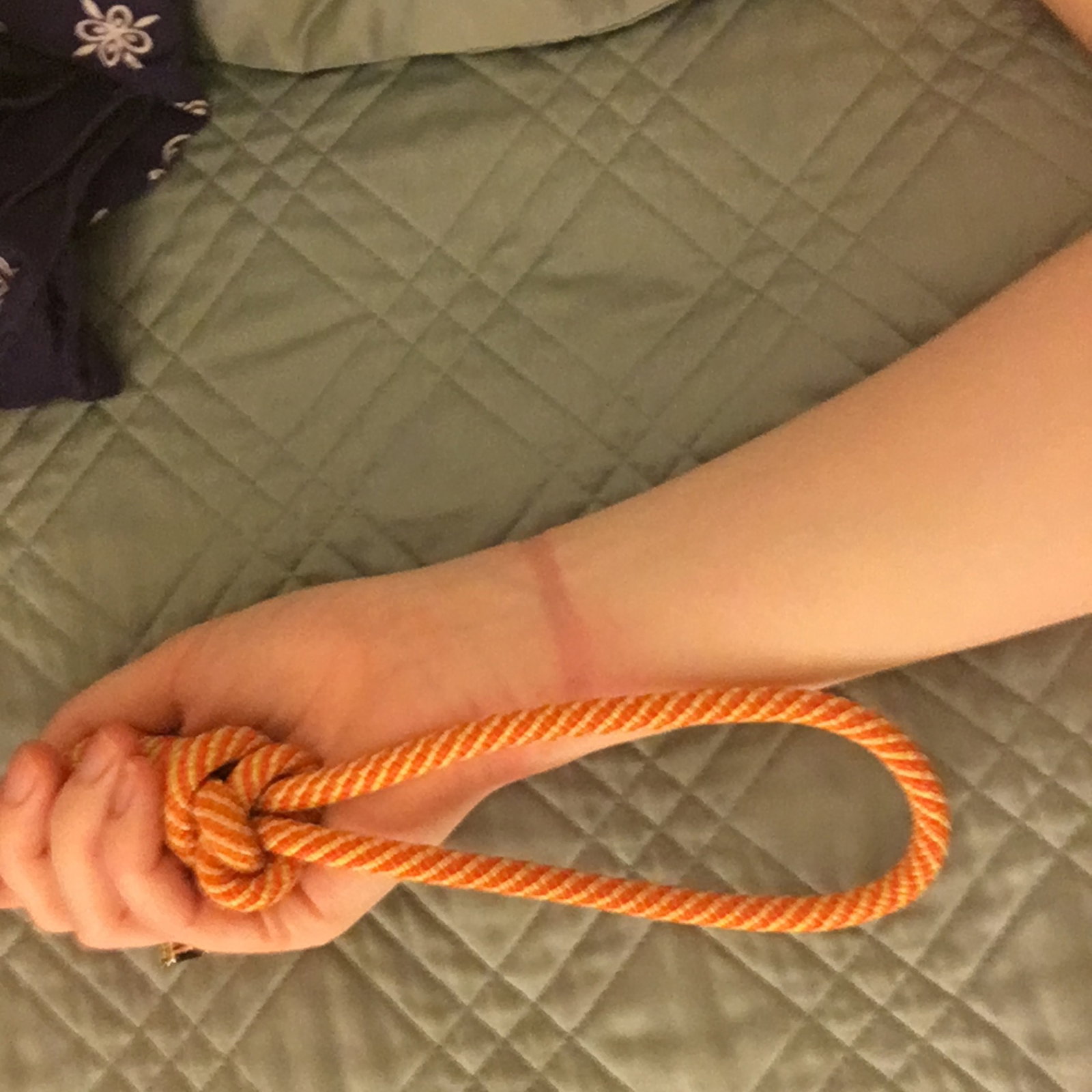 Photo by Mrs.Marston with the username @MrsMarston, who is a verified user,  December 31, 2019 at 1:55 AM. The post is about the topic Bondage and the text says 'Always a good time. #ropes'