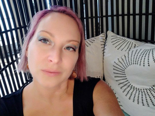 Photo by SexWithMilfStella with the username @SexWithMilfStella, who is a star user,  July 31, 2022 at 11:45 AM and the text says 'I miss getting made up and going on our Friday night dates! #milfstella #milf #altmilf #mature #cougar #girlnextdoor #hotmom #hotwife #makeup #datenight'