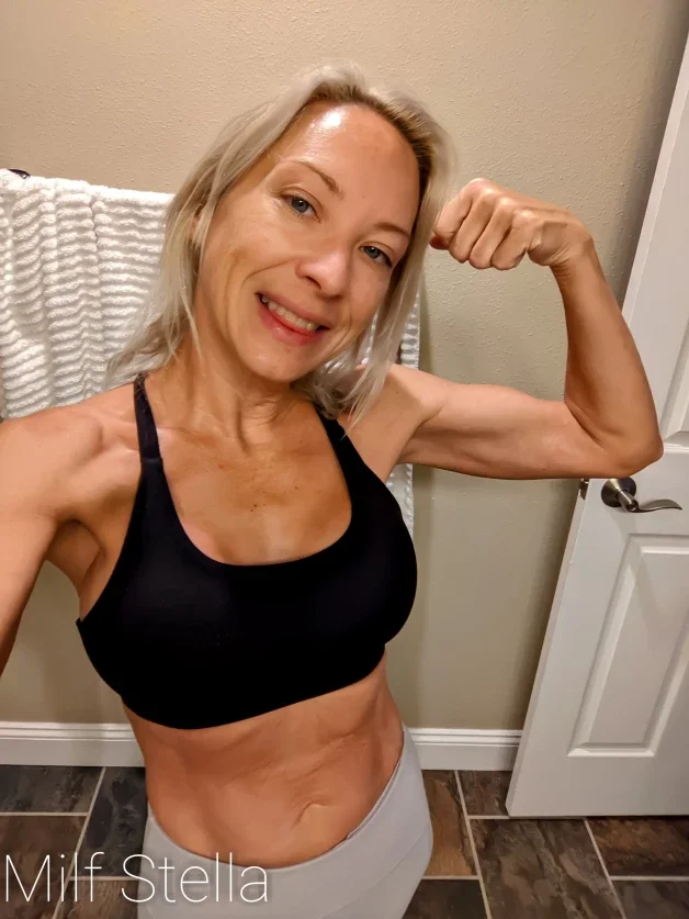 Photo by SexWithMilfStella with the username @SexWithMilfStella, who is a star user,  April 4, 2024 at 1:40 PM. The post is about the topic Awesome Milfs and the text says 'Healthy & happy! #stellahere #petite #blonde'