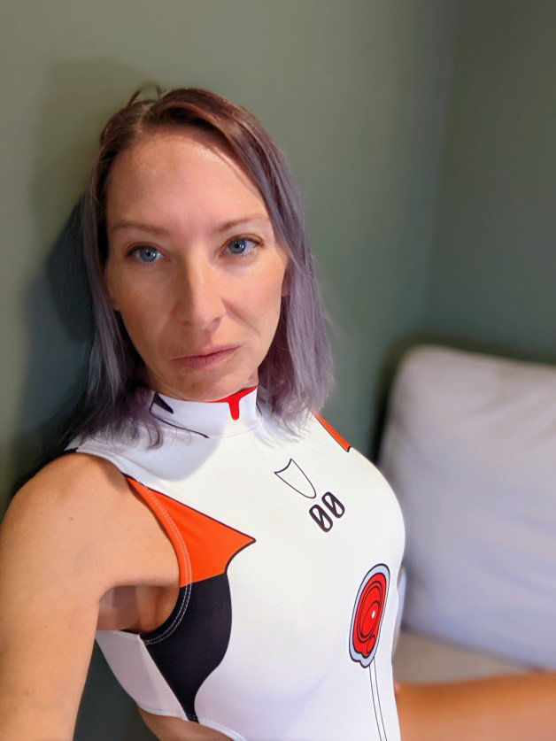 Photo by SexWithMilfStella with the username @SexWithMilfStella, who is a star user,  June 27, 2022 at 11:00 AM. The post is about the topic Cosplay and the text says '“I am neither false nor fake. I am simply me.” Rei Ayanami #milfstella #milf #altmilf #mature #cougar #girlnextdoor #hotmom #hotwife #ReiAyanami #NeonGenesisEvangelion #anime #cosplay #Rei #evangelion #eva #reiayanamicosplay #evangelioncosplay #animegirl..'