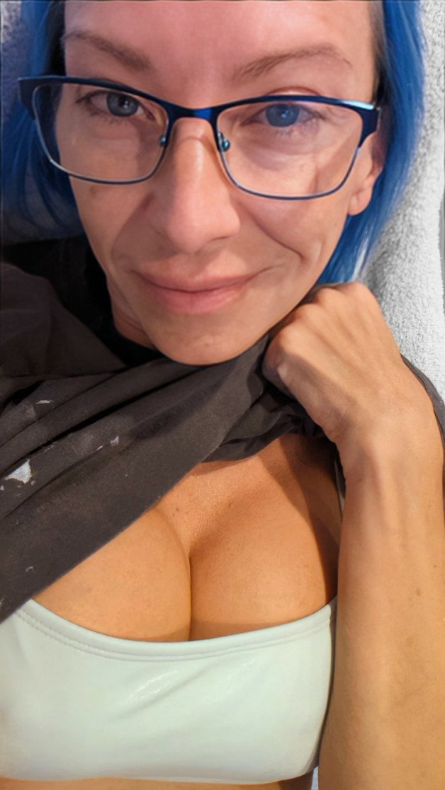 Watch the Photo by SexWithMilfStella with the username @SexWithMilfStella, who is a star user, posted on November 6, 2023. The post is about the topic MILFS. and the text says 'Yep, it's another bikini! #stellahere #petite #tubetop #bikini #hotday #bluehair #blueeyes #girlinglasses'