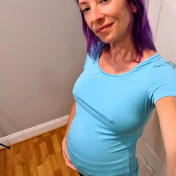 Photo by SexWithMilfStella with the username @SexWithMilfStella, who is a star user,  April 30, 2024 at 2:39 PM. The post is about the topic Pregnant and the text says 'Does my bump look big? #stellahere #petite #blueeyes #pregnant #pregnantbelly'