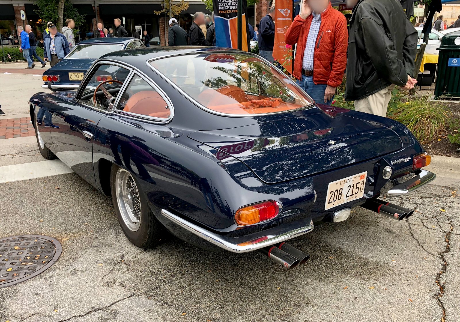 Watch the Photo by itslovesiss with the username @itslovesiss, posted on December 28, 2018 and the text says 'rosspetersen:
1964-1966 Lamborghini 350GT at Fuelfed Coffee and Classics in Winnetka, Illinois.


The 350GT was the first production Lamborghini.  Only 120 were built.  They were powered by 3.5 liter V12 engines that produced 284 horsepower (209 kW) and..'