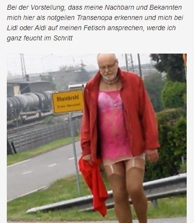 Photo by dwtbernd with the username @dwtbernd,  November 27, 2021 at 12:20 PM. The post is about the topic Humiliation and the text says 'this perverted german sissy faggot is into public humiliation'