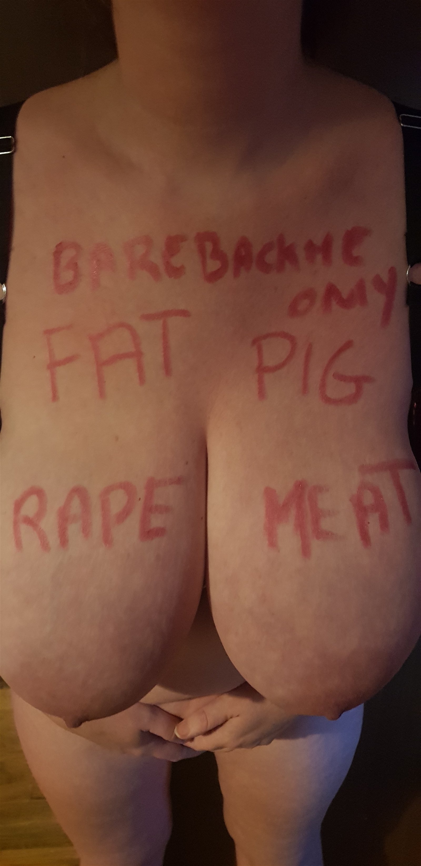 Photo by Daddiescumbucket with the username @Daddiescumbucket,  January 2, 2020 at 7:18 PM. The post is about the topic Rape Bait Academy and the text says 'mmmm let me know what you do to me'