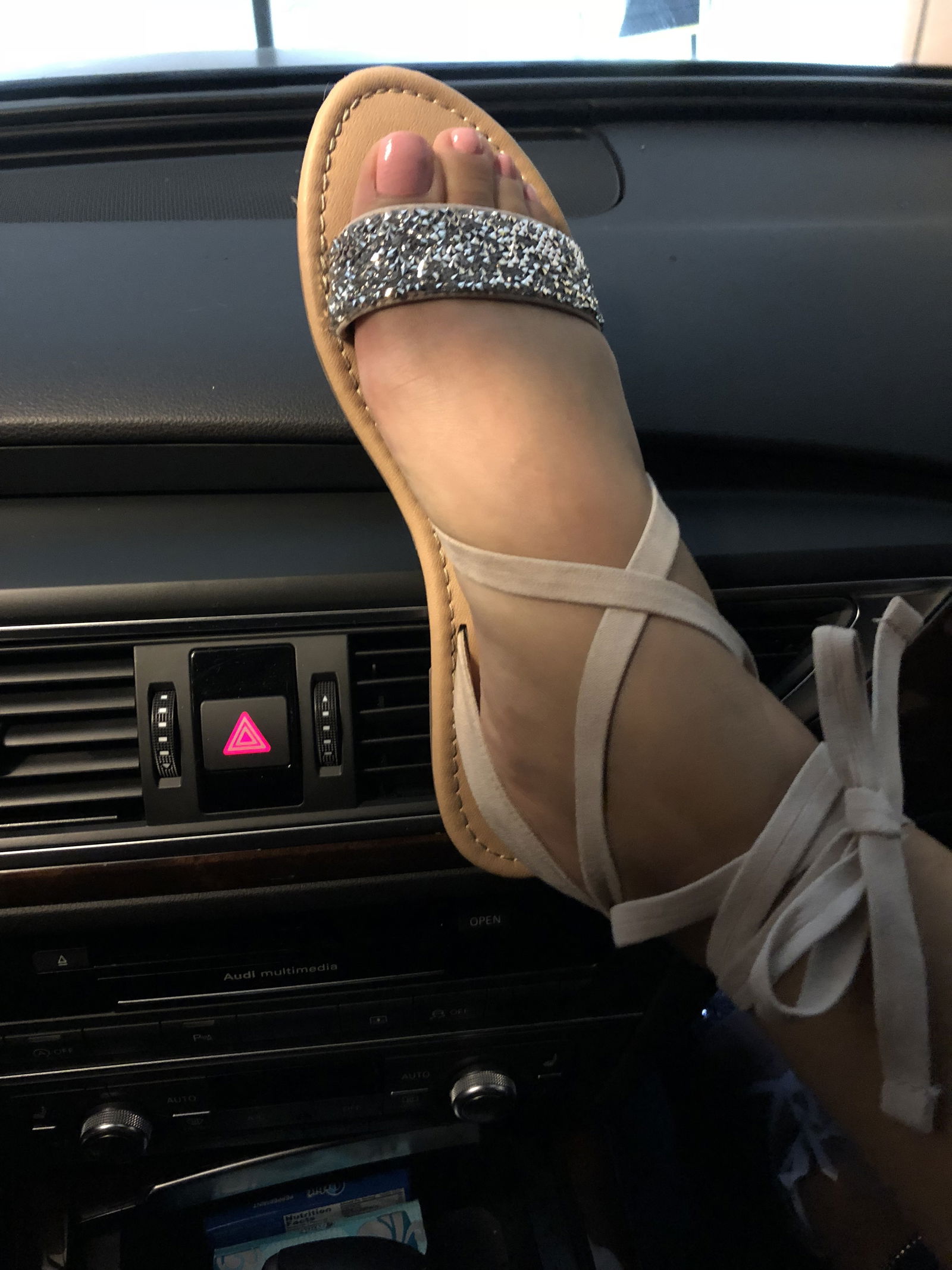 Album by Nilegoddess with the username @Nilegoddess, who is a star user,  February 17, 2019 at 12:14 AM. The post is about the topic Sexy Teen Feet and the text says 'Feet fun in the car'