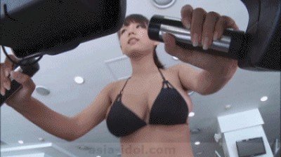 Photo by asia-idol.com with the username @asia-idol,  November 21, 2023 at 8:36 PM. The post is about the topic Asian and the text says '[TSDV-41376] There's way too many BIG distractions at my gym these days.... 👀 (Ai Shinozaki)'