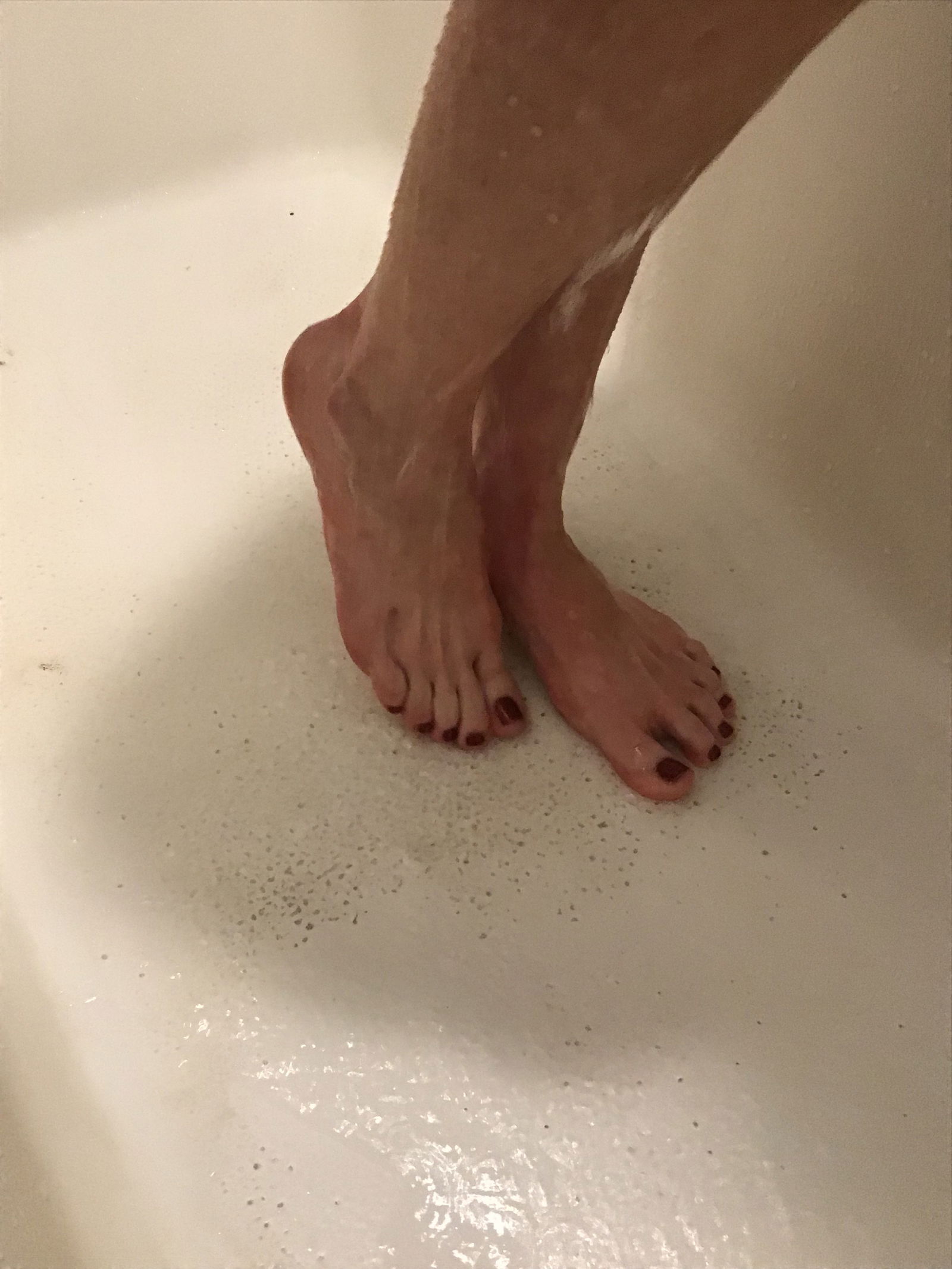 Album by sexyredhead with the username @sexyredhead,  January 12, 2020 at 2:39 AM. The post is about the topic Footfetish by sharbear and the text says 'my husband loves my pretty feet and toes'