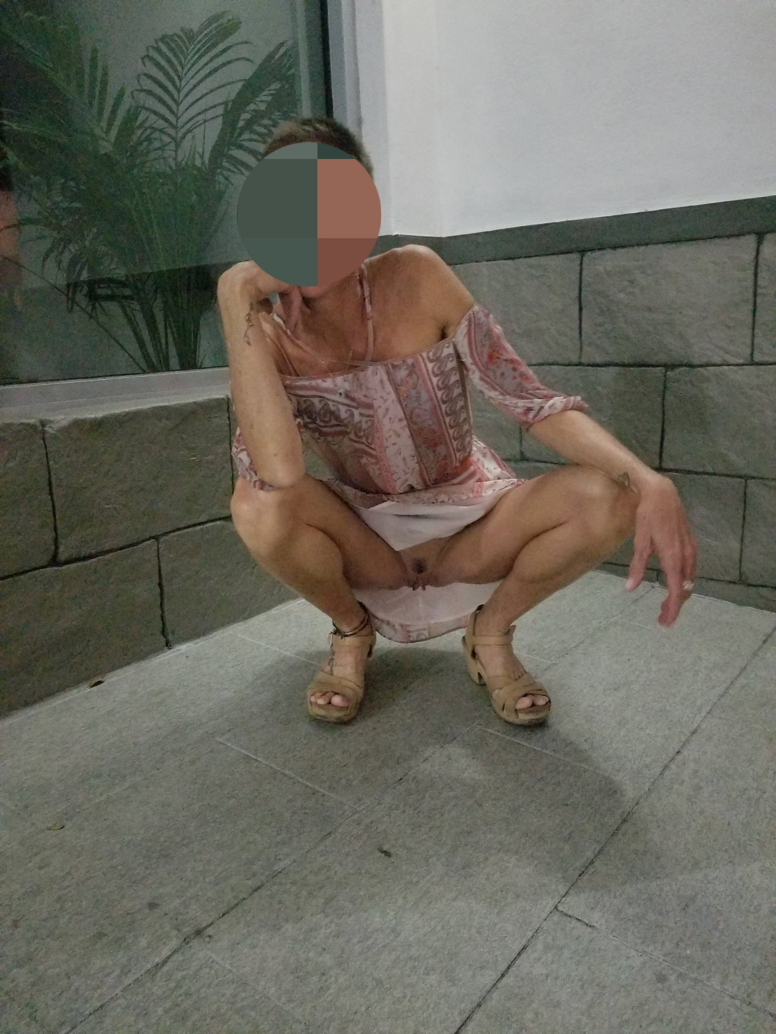 Photo by goddesskatandherpet with the username @goddesskatandherpet,  February 17, 2020 at 4:17 AM. The post is about the topic Public  Flashing and the text says 'Her Pet; GK flashing over the years ;)'