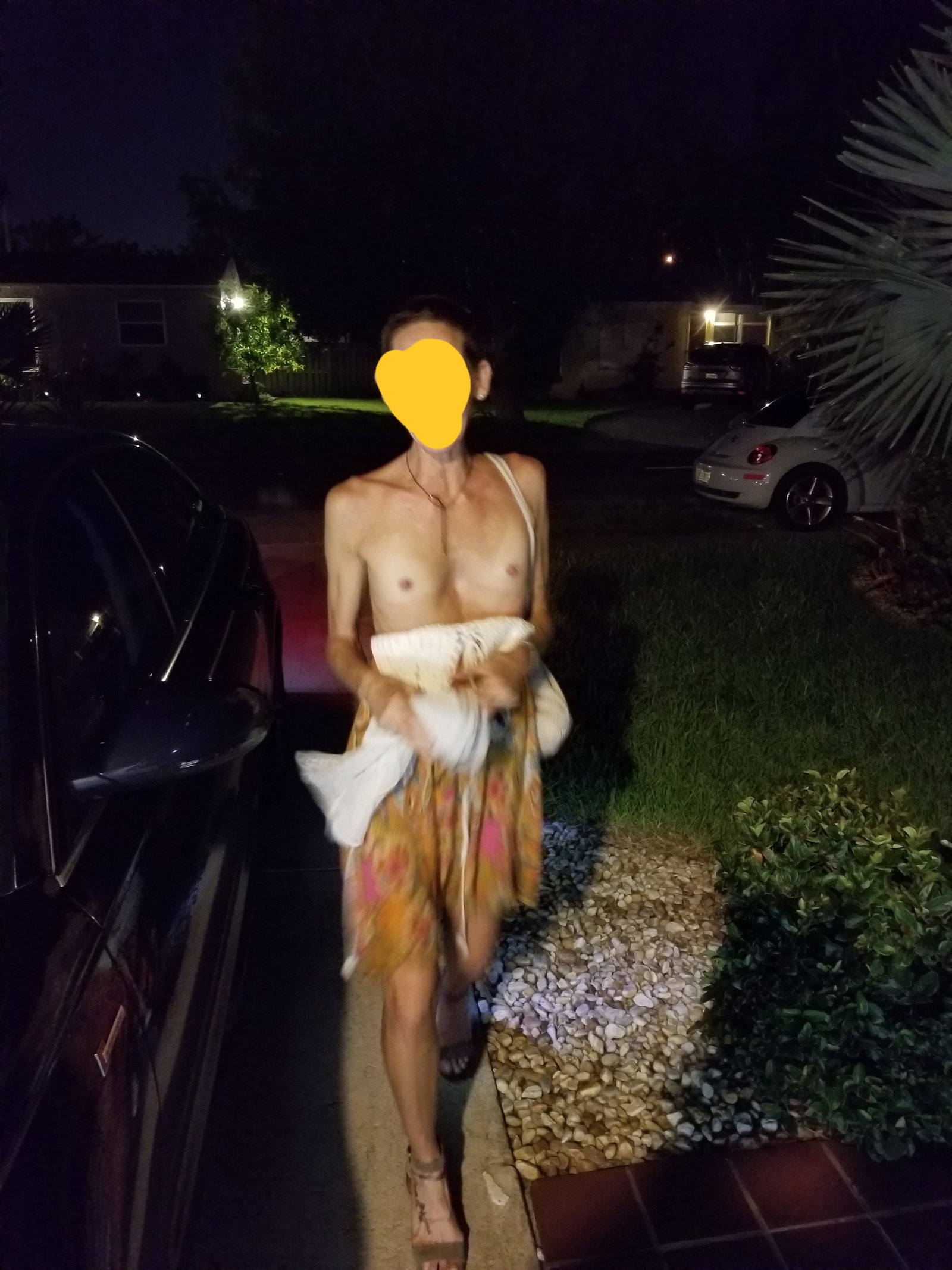 Photo by goddesskatandherpet with the username @goddesskatandherpet,  February 17, 2020 at 4:17 AM. The post is about the topic Public  Flashing and the text says 'Her Pet; GK flashing over the years ;)'