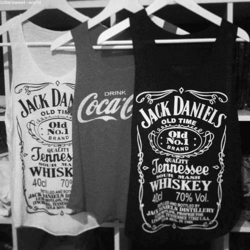 Photo by MaxvJ with the username @MaxvJ,  May 31, 2013 at 12:12 PM and the text says '#beautiful  #shirt  #whiskey  #black  #and  #white  #coca  #cola  #teen  #cute  #text  #vintage  #drunk  #fashion  #girl  #love  #tennesse  #photo  #photography  #picture  #punk  #quote  #teenagers  #jack  #daniles  #rock  #yolo'