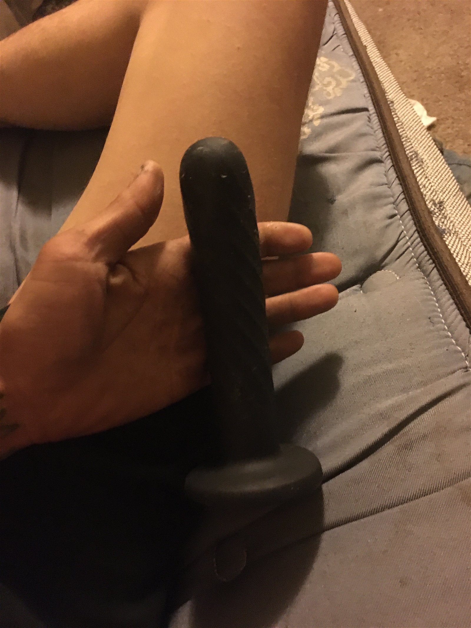 Photo by Shackleford with the username @Shackleford,  November 13, 2020 at 11:03 AM. The post is about the topic Dildos and the text says 'would anyone like to see this inside me'