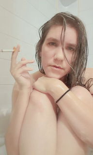 Photo by ValerieRayne with the username @ValerieRayne, who is a star user,  October 1, 2024 at 8:14 AM. The post is about the topic Valerie Rayne's Fanclub and the text says '🚨 NEW FULL-LENGTH SMOKING VIDEO AVAILABLE  🚨

Come join me for a smoke, won&#039;t you?

In &quot;Bathtime Cigarette&quot;, Valerie Rayne gets thoroughly aroused by a cork-filtered cigarette in a hot bubble bath. Enjoy her deep inhales and smooth..'