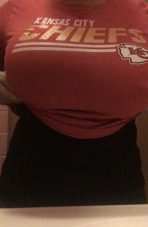 Photo by Longstroke66 with the username @Longstroke66,  February 1, 2020 at 9:52 PM. The post is about the topic MILF and the text says 'Go Chiefs!!'