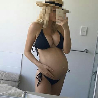 Album by Longstroke66 with the username @Longstroke66,  January 28, 2020 at 9:27 PM. The post is about the topic Hotwife and the text says 'Another cuckold pregnant wife; they can't get enough bull cock 🥖💦🤰🏼#PNW #Spokane #Pregnant #SlutWife'