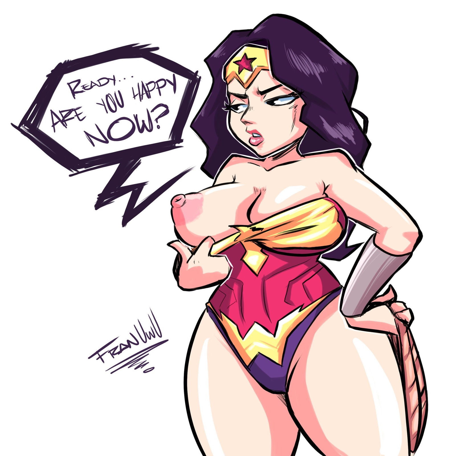 Photo by L337master with the username @L337master,  August 13, 2020 at 8:50 PM. The post is about the topic Hentai and the text says '#hentai #WonderWoman #DC'