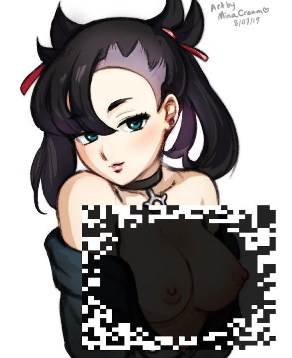 Photo by L337master with the username @L337master,  March 12, 2020 at 1:43 AM. The post is about the topic Hentai and the text says '#hentai #pokemon #interactive #Marnie'