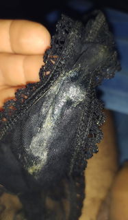 Shared Album by tekguy with the username @tekguy,  February 10, 2020 at 1:34 AM. The post is about the topic Wet dirty panties/grool pussy and the text says 'hmmm still fresh and wet, I love it!'