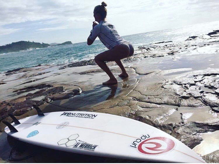 Photo by DesireeDreams with the username @DesireeDreams, who is a verified user,  February 22, 2020 at 1:40 PM. The post is about the topic SURF n SKATE BABES and the text says 'Kirra-Belle Olsson'