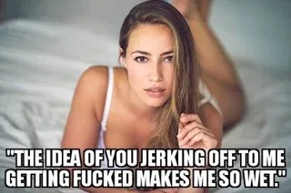 Photo by PR0VOCATEUR with the username @PR0VOCATEUR,  October 23, 2022 at 1:18 AM. The post is about the topic Cuckold Captions and the text says 'Is that right?'