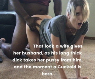 Photo by Katmand2 with the username @Katmand2,  March 7, 2021 at 11:38 AM. The post is about the topic Cuckold Captions and the text says 'Sorry babe, but damn he's good!'