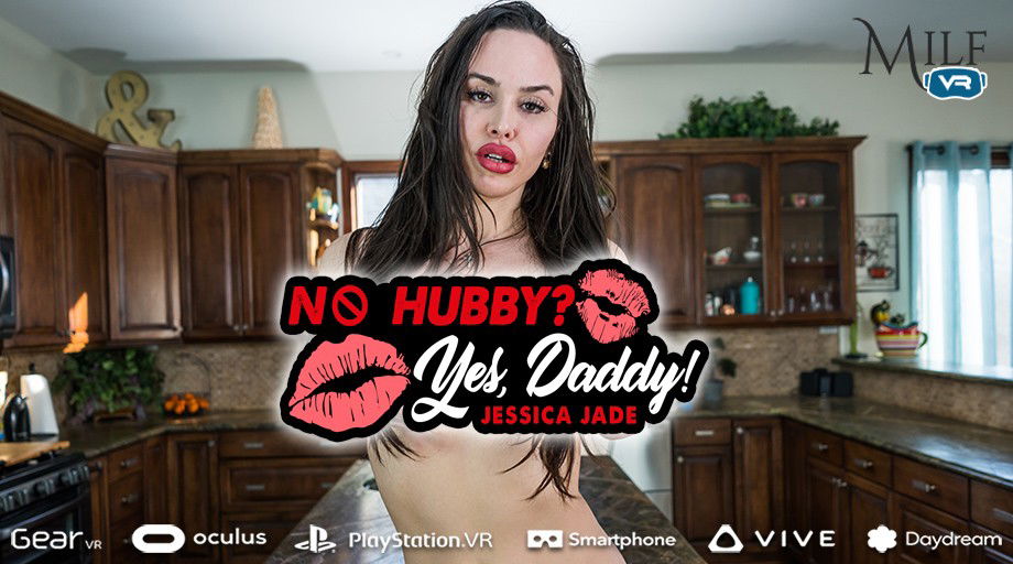 Photo by BamBamStiffington with the username @BamBamStiffington, who is a verified user,  March 18, 2019 at 6:08 PM. The post is about the topic MILF and the text says 'More
The unforgettable Jessica Jade is featured in "No Hubby? Yes, Daddy!" https://bit.ly/2SQqOlQ  #MILFVR #VR #VirtualReality #NewRelease'