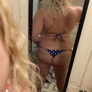 Album by Stellarae68 with the username @Stellarae68,  February 18, 2022 at 7:13 AM. The post is about the topic Bikini and see through and the text says 'i bought a new bikini for daytona bike week'