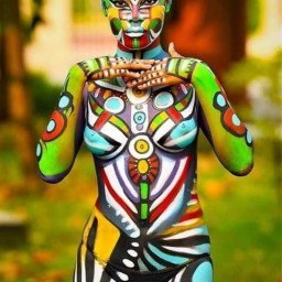 Watch the Photo by tikiman with the username @tikiman, posted on April 27, 2021. The post is about the topic Bodypaint.
