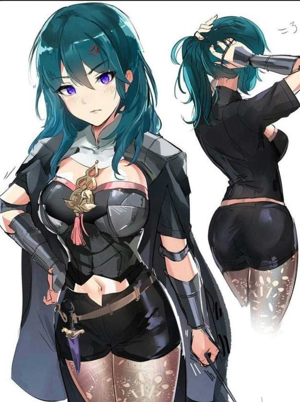 Album by LordChafe with the username @LordChafe,  March 10, 2020 at 12:44 PM. The post is about the topic Anime Girls and the text says 'Byleth Fire Emblem pic dump'