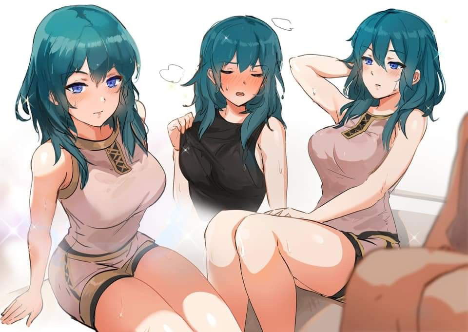 Album by LordChafe with the username @LordChafe,  March 10, 2020 at 12:44 PM. The post is about the topic Anime Girls and the text says 'Byleth Fire Emblem pic dump'