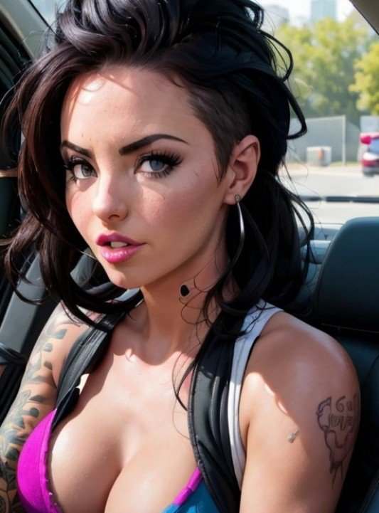 Photo by Lauren with the username @Laurenn,  April 2, 2024 at 3:41 PM. The post is about the topic Christy mack and the text says '#christymack 100 posts'