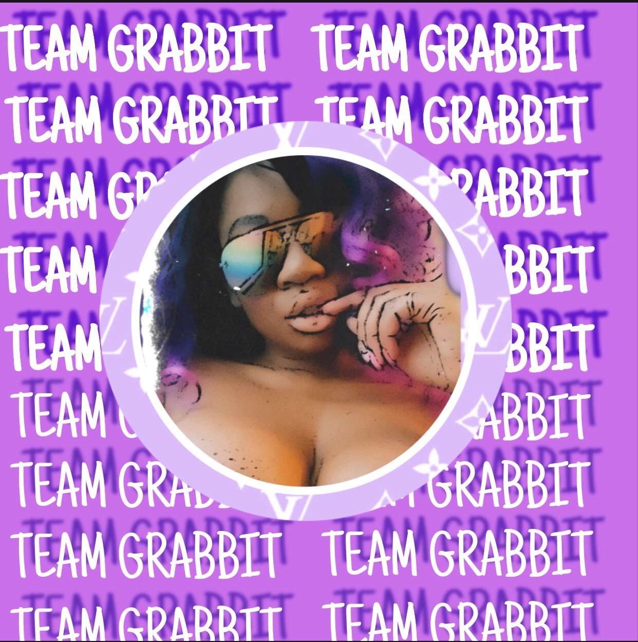 Photo by jessicagrabbit with the username @jessicagrabbit, who is a star user,  April 14, 2020 at 11:31 PM and the text says '💜Team Grabbit 💜'